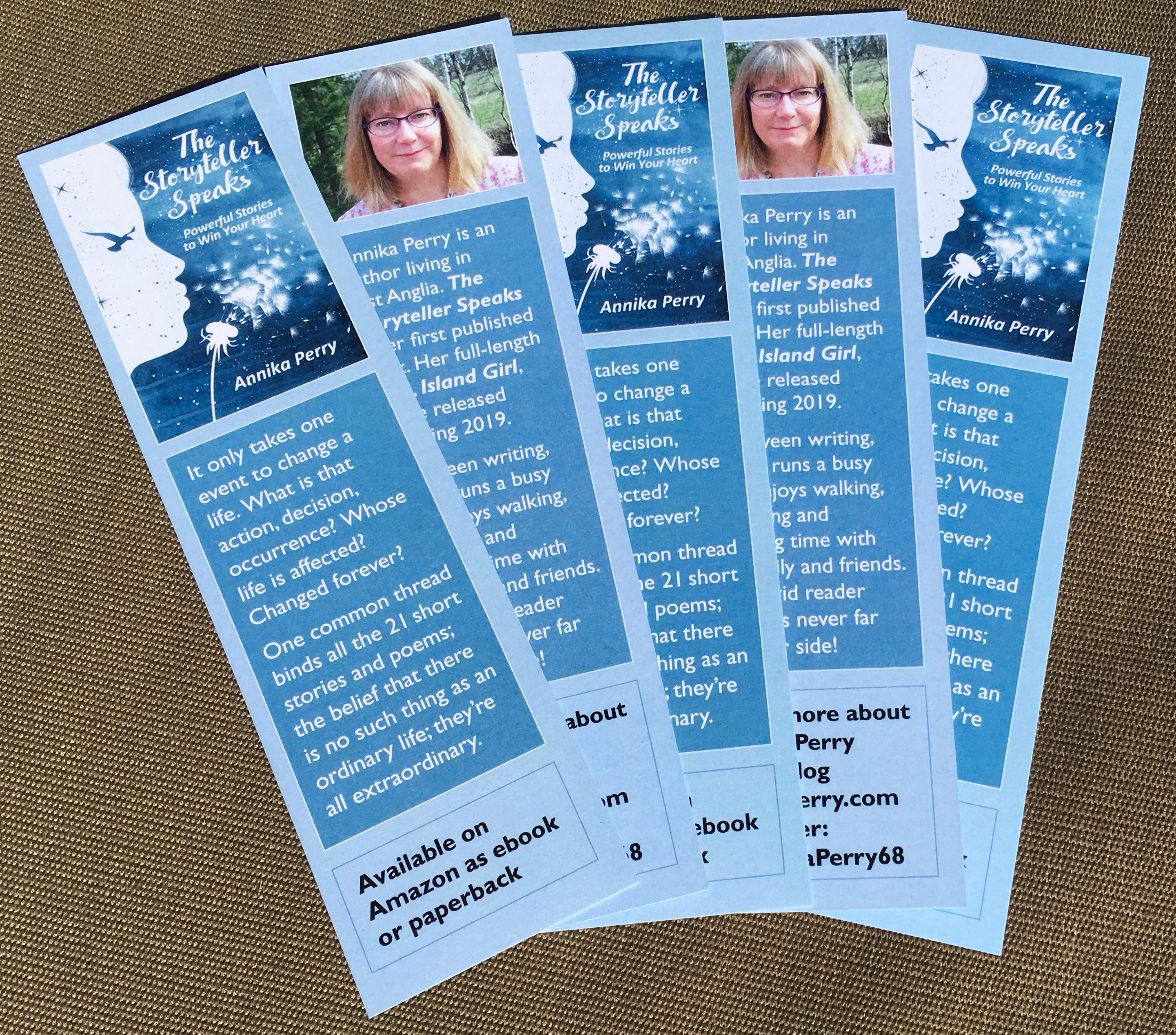 The Storyteller Speaks Bookmarks